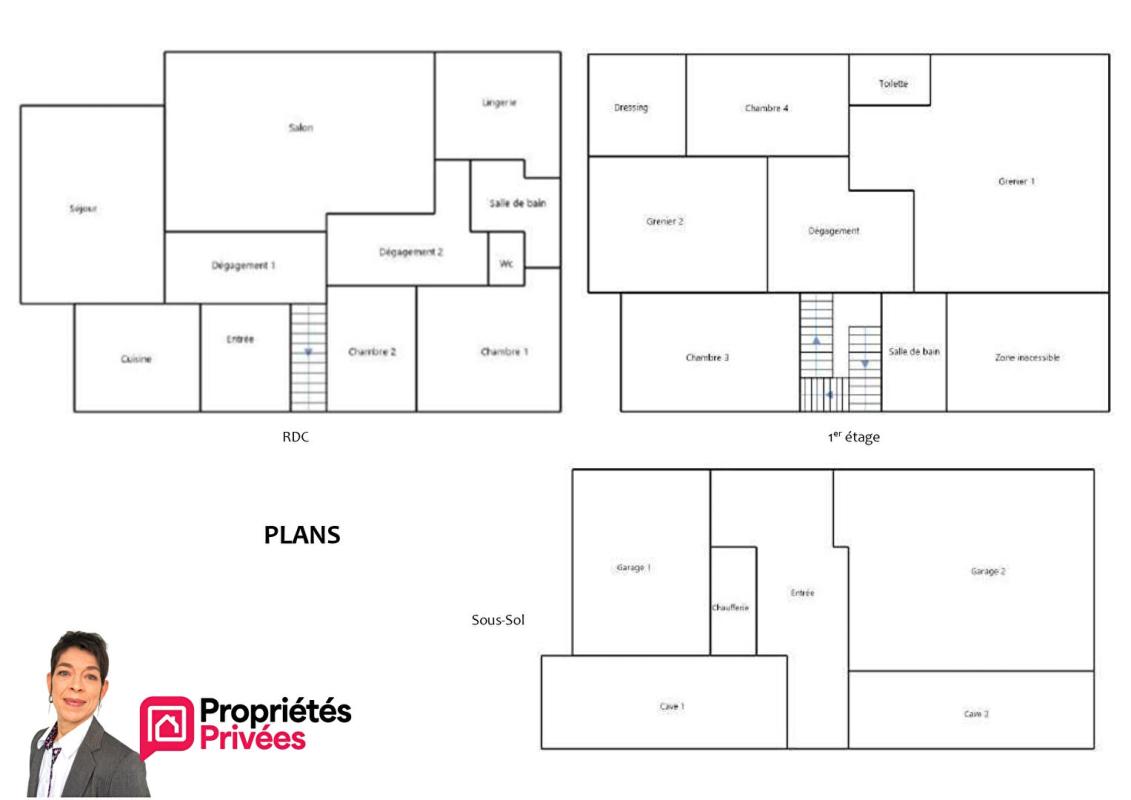 THIZY THIZY-LES-BOURGS (69240) Maison individuelle 218 m² habitables, terrain 2000 m², 4 chambres, garages, annexes 16