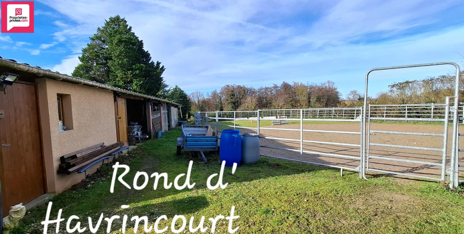 SAINT-ANDRE-D'HUIRIAT Propriété équestre  dans l 'Ain sur 11 hectares 7