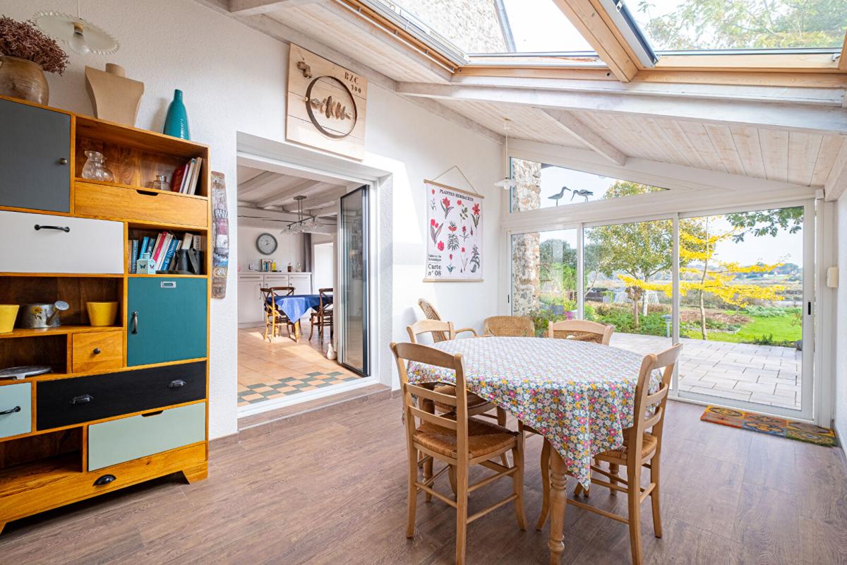 MESQUER-QUIMIAC Quimiac : Maison en pierres 180m2 vue marais 6