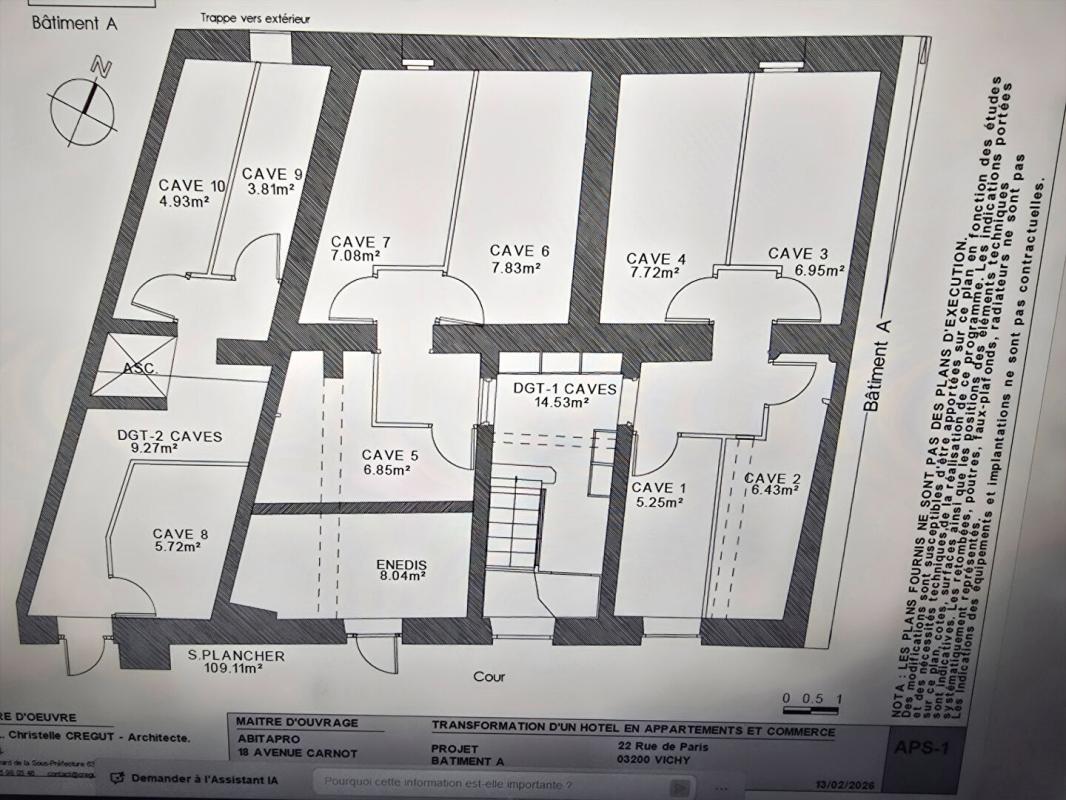 VICHY Appartement Vichy 2 pièce(s) 46 m2 6