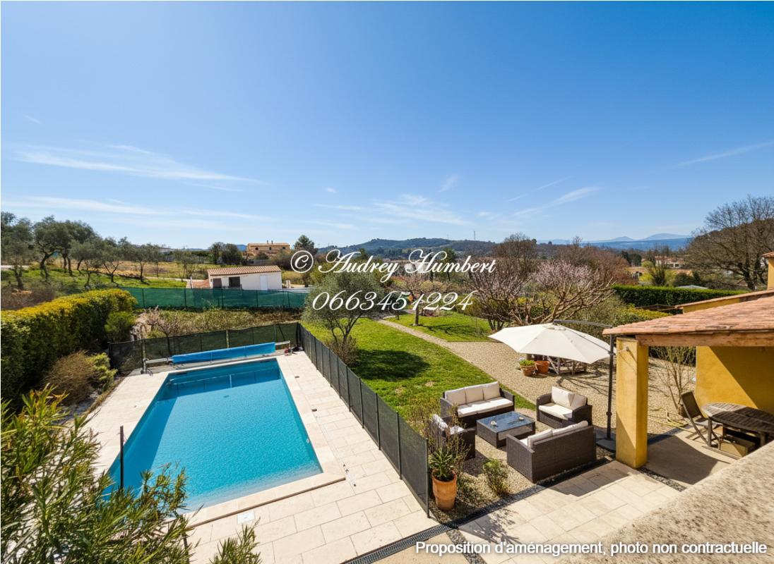 PIERREVERT PIERREVERT, superbe VILLA T6,  récente et confortable de 147 m²  sur 1000 m² de jardin arborés avec piscine 15