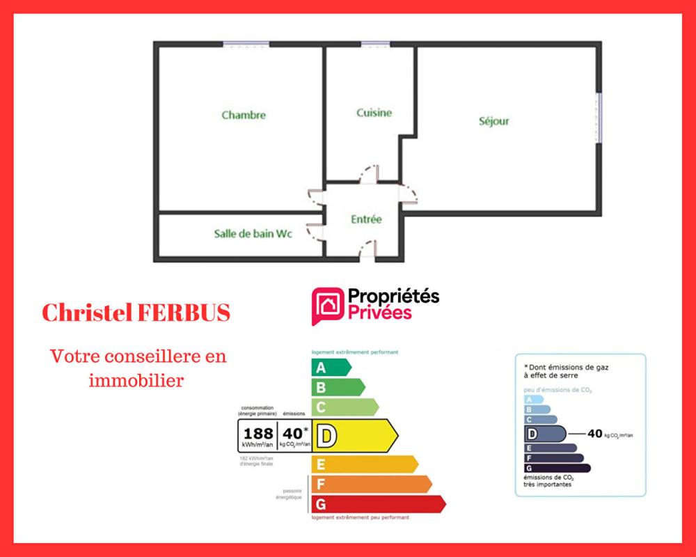 LIVRY-GARGAN 93190 LIVRY-GARGAN - Appartement 2 pieces  38.91 m² - 1 Chambre - Balcon -Parking 1