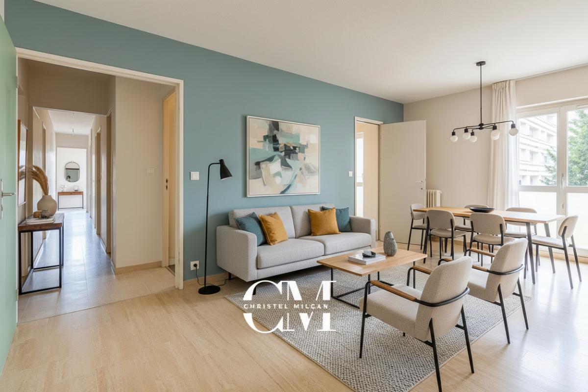 LE BOUSCAT Appartement Le Bouscat centre  4 pièces 86 m2 parking et balcon 1