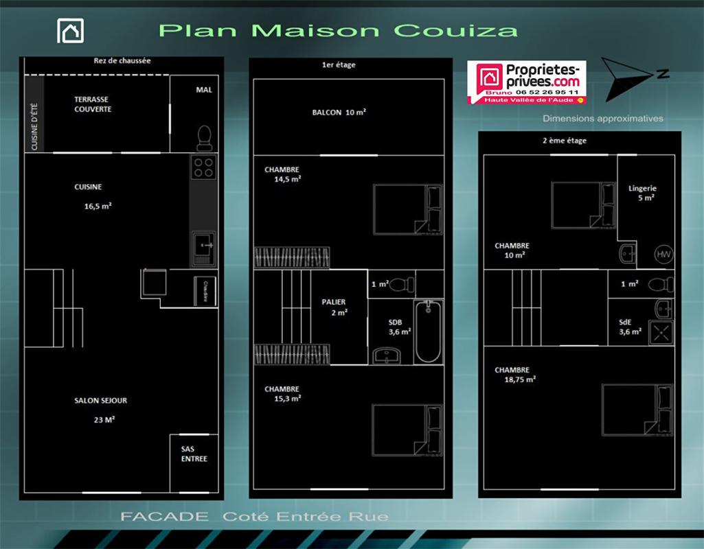 COUIZA Maison De Village 5 pièces avec cour intérieure - COUIZA 18