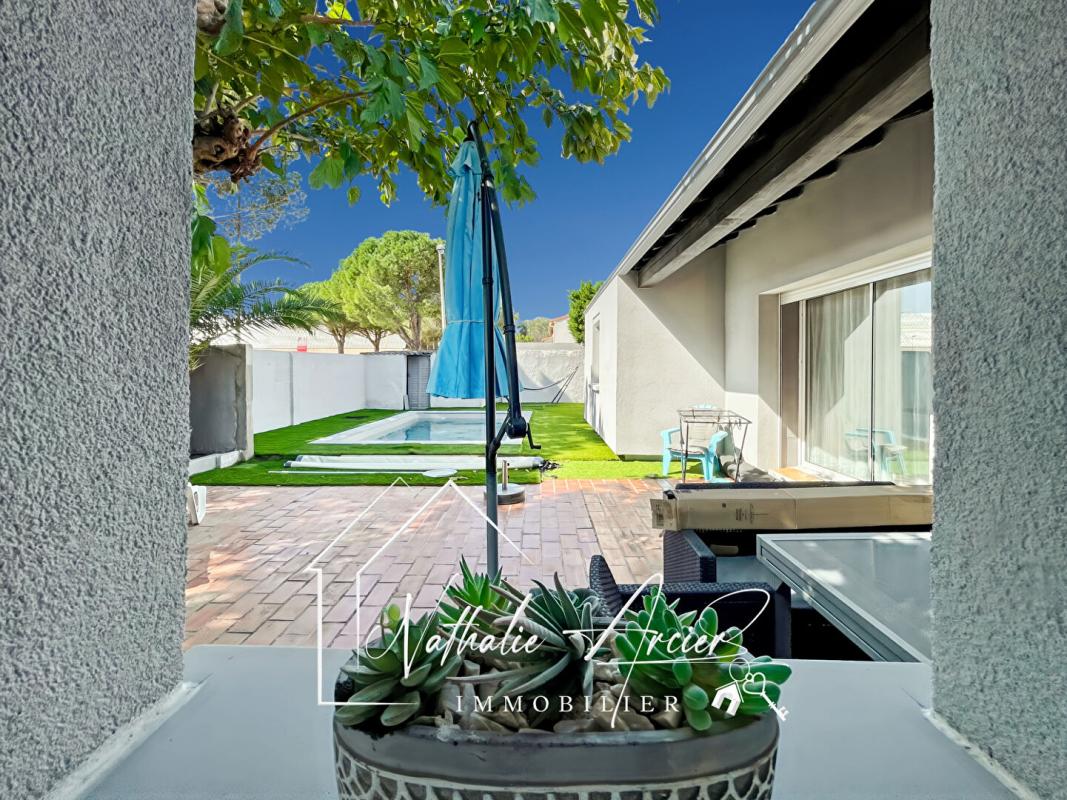 TREBES Maison plain-pied 100 m2 environ avec piscine - Coup de coeur assuré ! 5