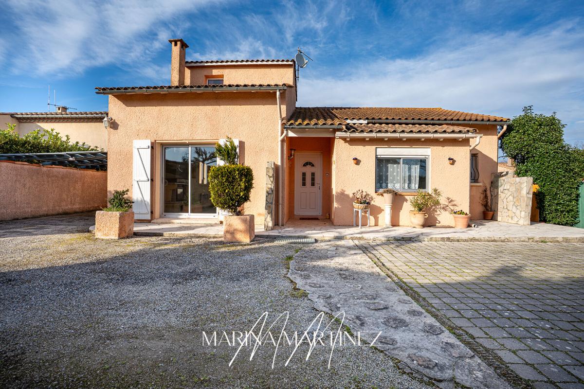 BRAM Maison familiale avec piscine et cuisine d'été - 3 chambres - Bram centre à pied 12