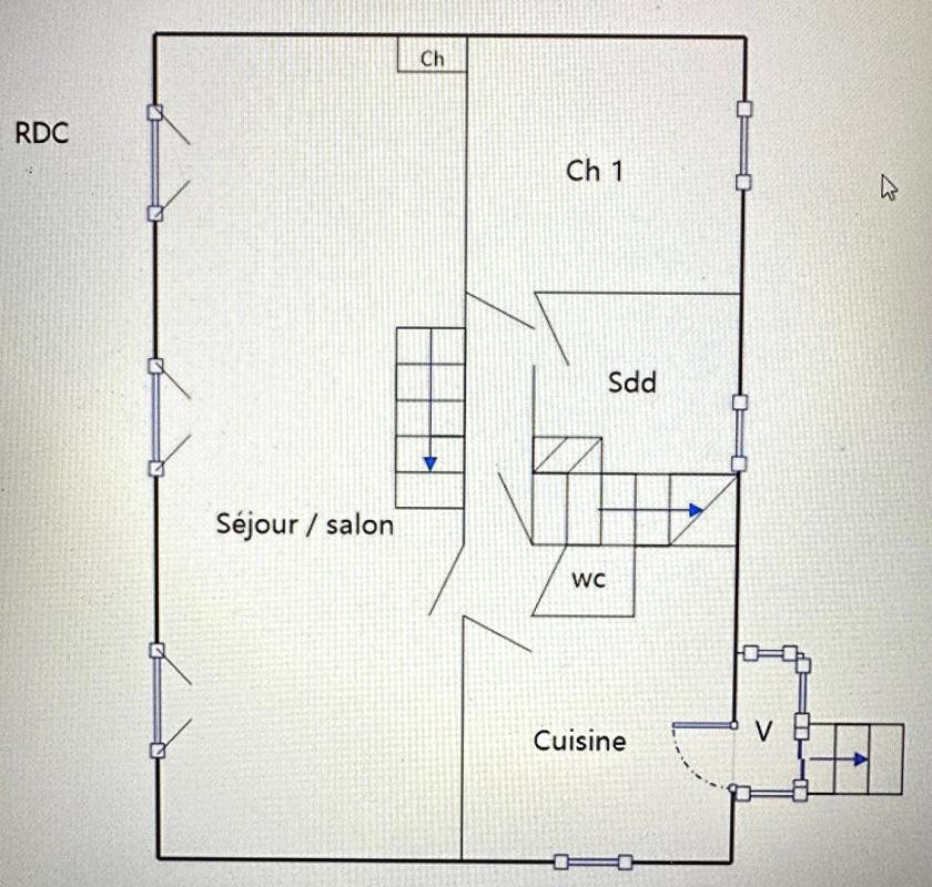 CEPOY CEPOY PROCHE MONTARGIS - A VENDRE MAISON de 130 m2 - 6 PIECES - SOUS-SOL TOTAL - TERRAIN 1311 m2 13