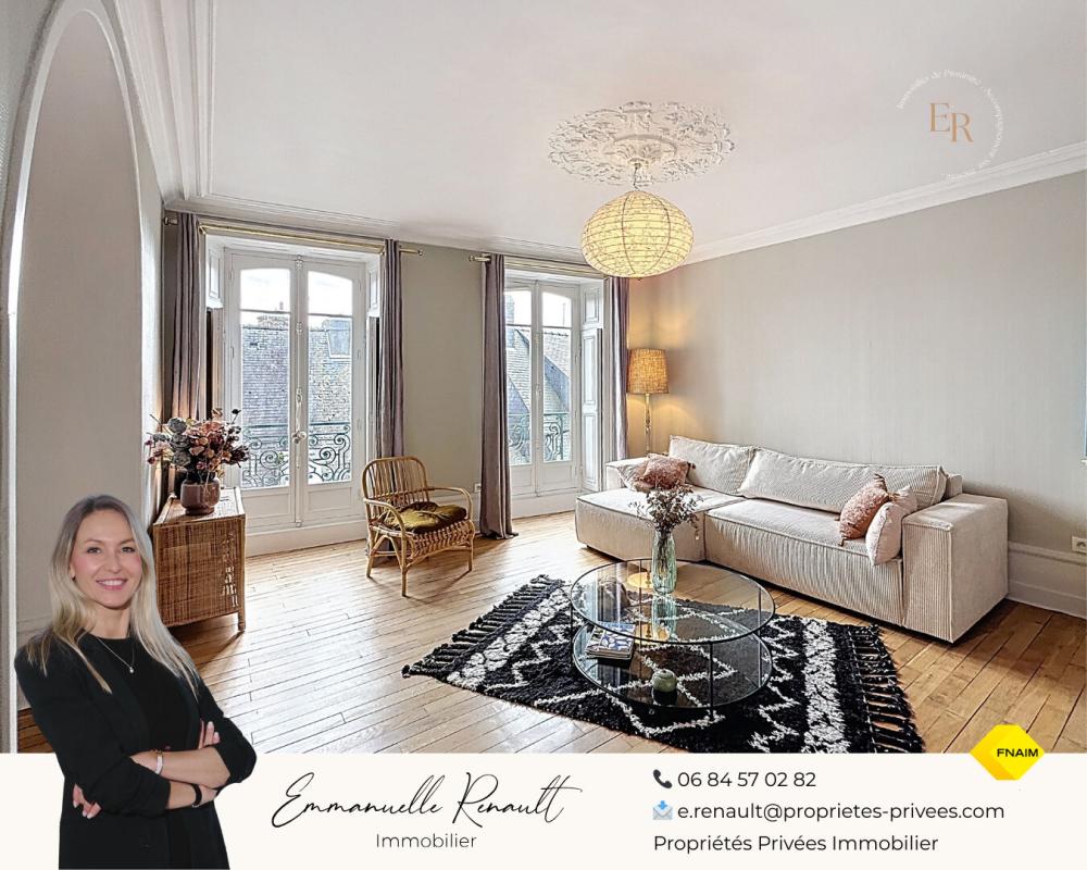 VANNES Appartement de caractère de 155 m² dans un ancien hôtel particulier. Vannes Hyper Centre 1
