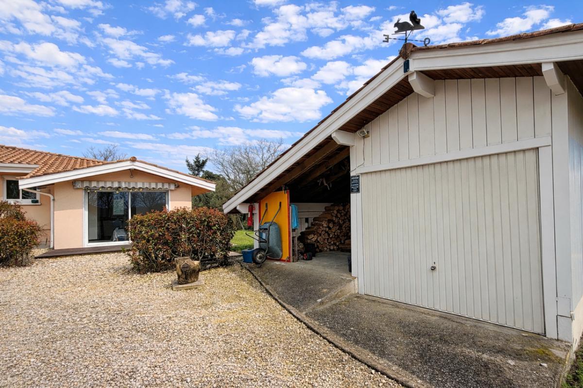 SALLES Maison 140m2 (dont véranda: 6m² et Studio 25m²) + garage et carport sur 1550m2 de terrain 18