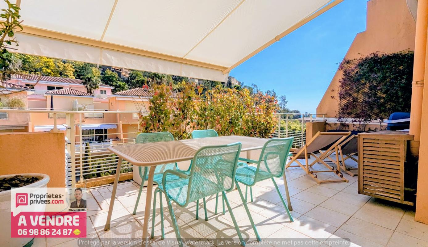 THEOULE-SUR-MER MAGNIFIQUE 2 PIECES DE 55 m² AVEC VASTE TERRASSE 1