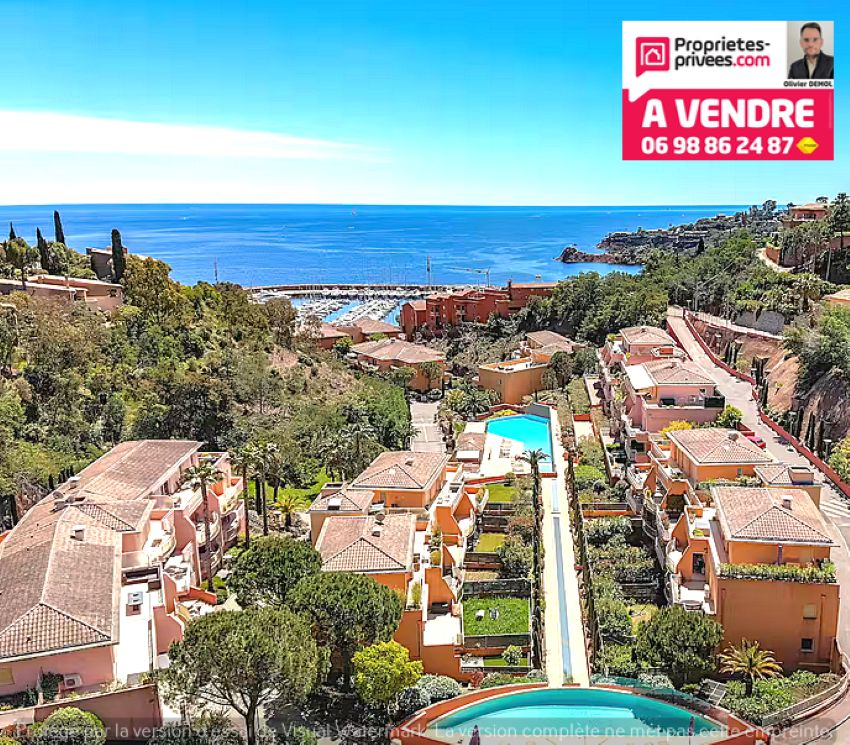 THEOULE-SUR-MER MAGNIFIQUE 2 PIECES DE 55 m² AVEC VASTE TERRASSE 3