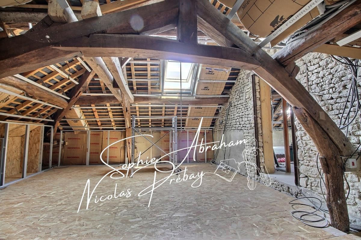 ANGERVILLE Fermette avec dépendances et terrain constructible 13