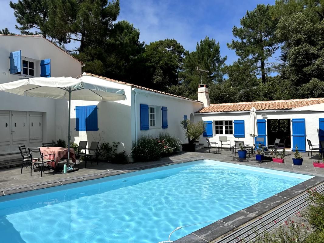 NOIRMOUTIER-EN-L'ILE Maison familiale 7 chambres Piscine - Bois de la Chaise190 m2 2