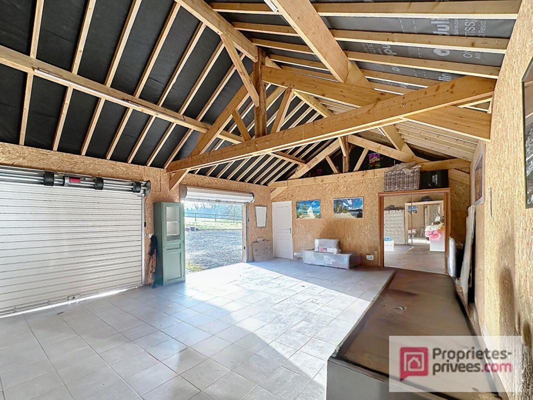 REUX MAISON CONTEMPORAINE EN OSSATURE BOIS  RÉNOVATION RÉCENTE & CADRE PRIVILÉGIÉ 16