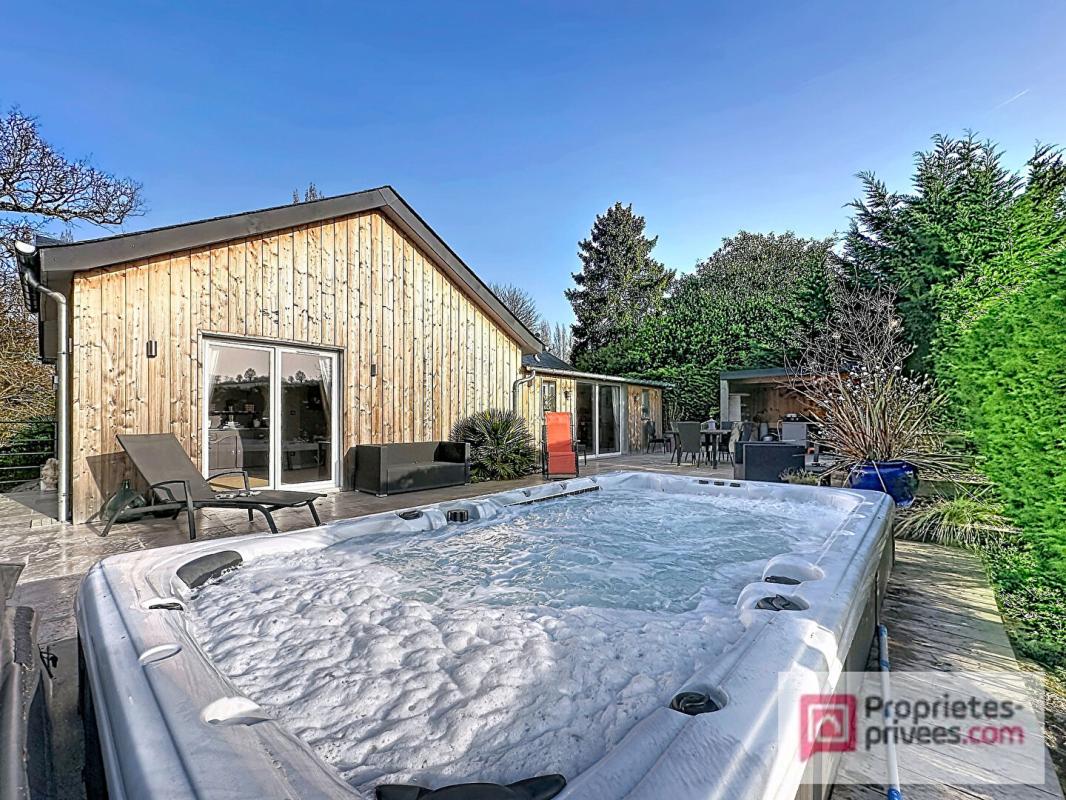 REUX MAISON CONTEMPORAINE EN OSSATURE BOIS  RÉNOVATION RÉCENTE & CADRE PRIVILÉGIÉ 18