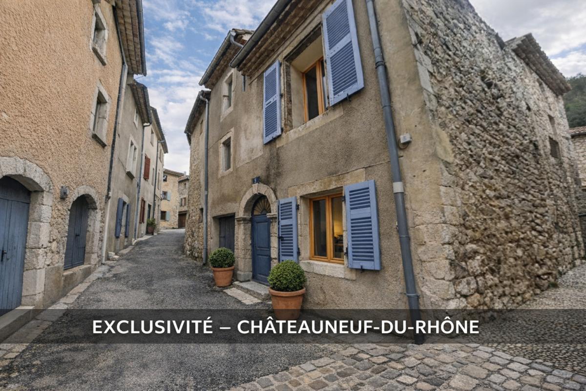 MONTELIMAR MAISON 4 CHAMBRES + APPARTEMENT T2 à 148 000 Euros PROCHE MONTELIMAR 1