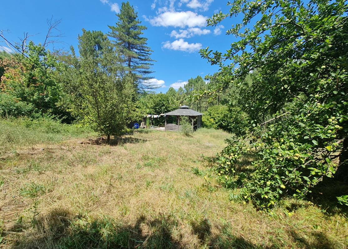 LES SALLES-DU-GARDON Mas en pierre Cévennes + 9,4 ha terrain - source - panneaux solaires - dépendance 16