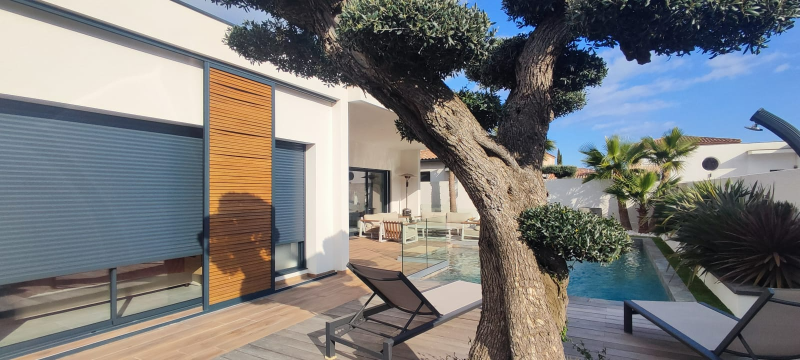 VIAS Magnifique villa contemporaine vendu meublée 3