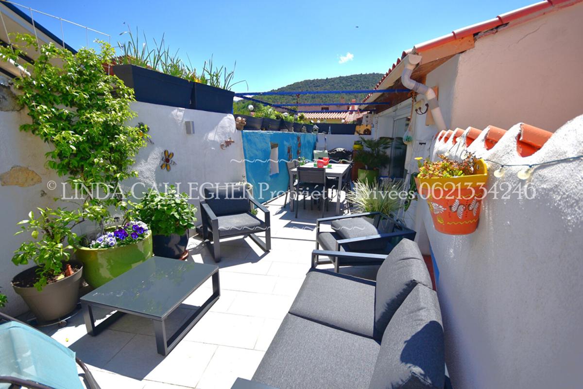 PRADES Maison Prades 150 m2, 3 chambres, terrasse, garage 1