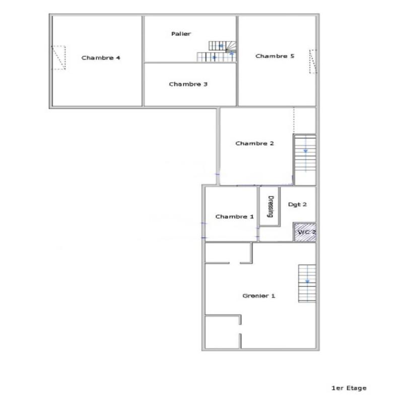 VILLANDRAUT Maison 5 chambres - annexes attenantes - jardin 16