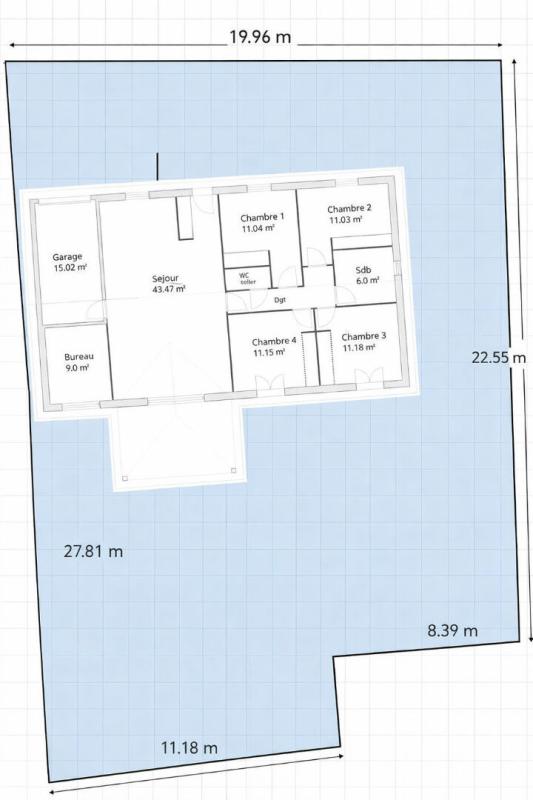 VALENCE MAISON RECENTE 4 CHAMBRES + 1 BUREAU à 319 000 EUROS 16