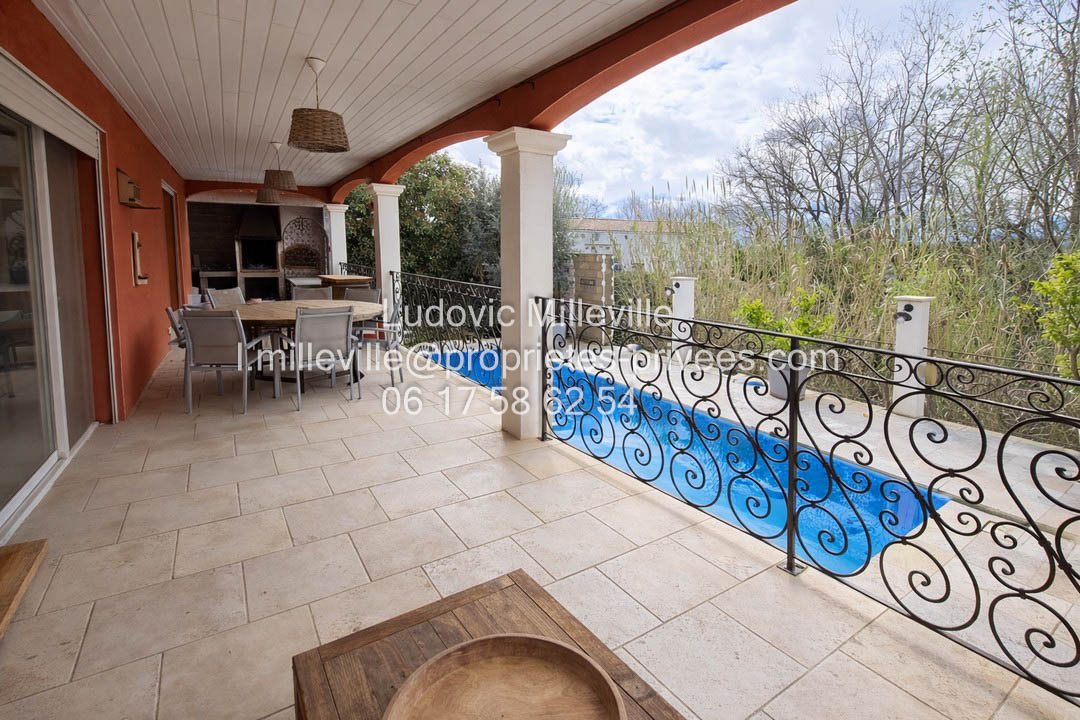MAGALAS Spacieuse villa 154m² avec grand garage et piscine sur 760m² de terrain 1