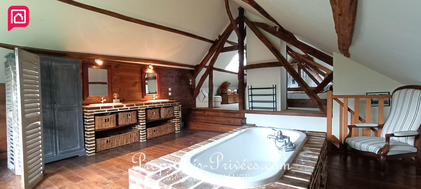 MARCILLY-SUR-EURE Maison de charme - 3 chambres - grand jardin - Cadre verdoyant à Lignerolles (27) 12