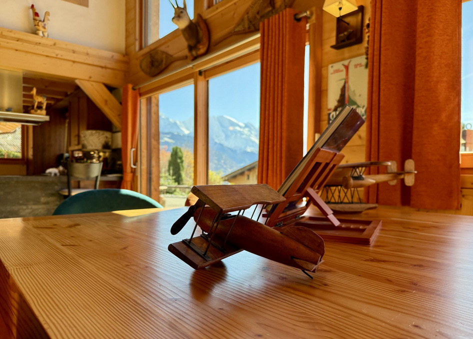 PASSY PASSY Secteur BAY ,Chalet d'exception 5 pièces150 m2, vue massif du Mont Blanc , 841 m2 de terrain 1070000 EUROS 7