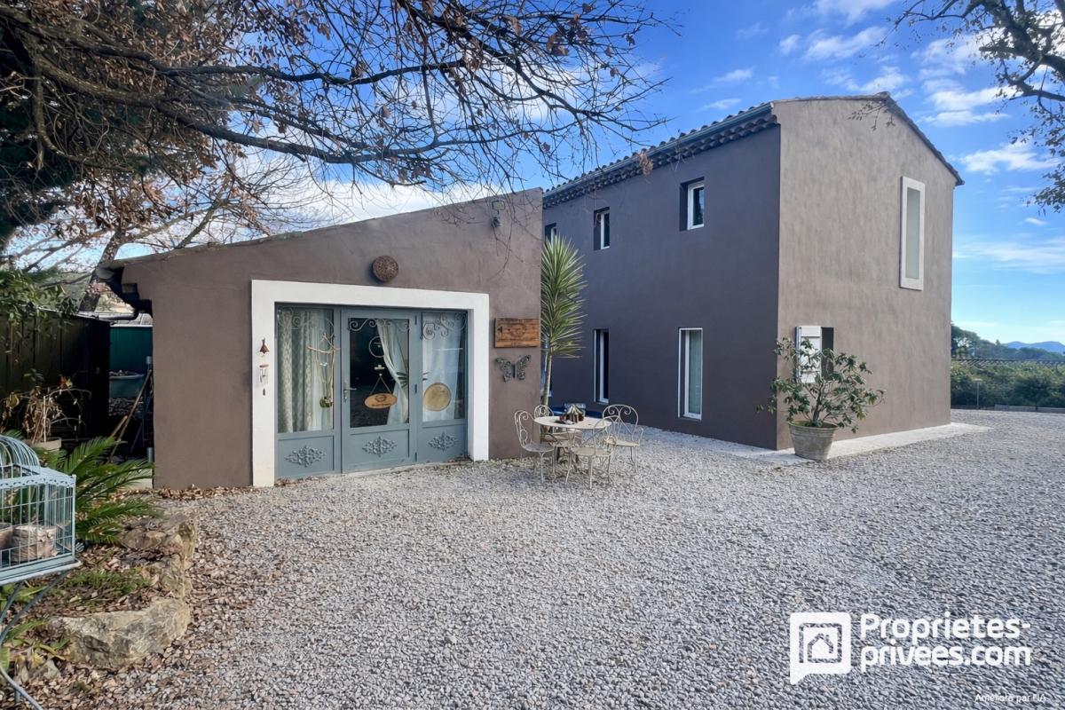 CALLIAN Villa contemporaine avec piscine, dépendance et vue dégagée 11