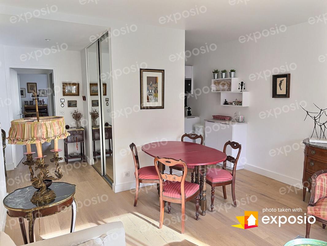 LA GARENNE-COLOMBES Très Agréable 2 pièces traversant Est / Ouest et ses 2 terrasses 6