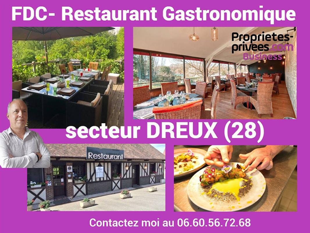 DREUX Secteur DREUX - Restaurant Gastronomique 100 couverts avec terrasse 1