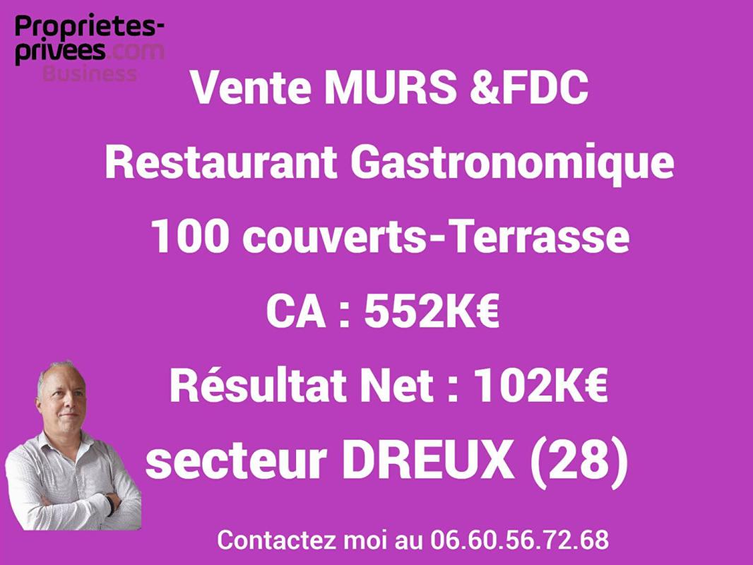 DREUX Murs & fonds restaurant gastronomique secteur Dreux (28) 300 m2 7