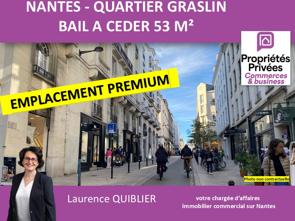 NANTES 44000 NANTES - BAIL A CEDER QUARTIER GRASLIN, LOCAL 53 m² 1