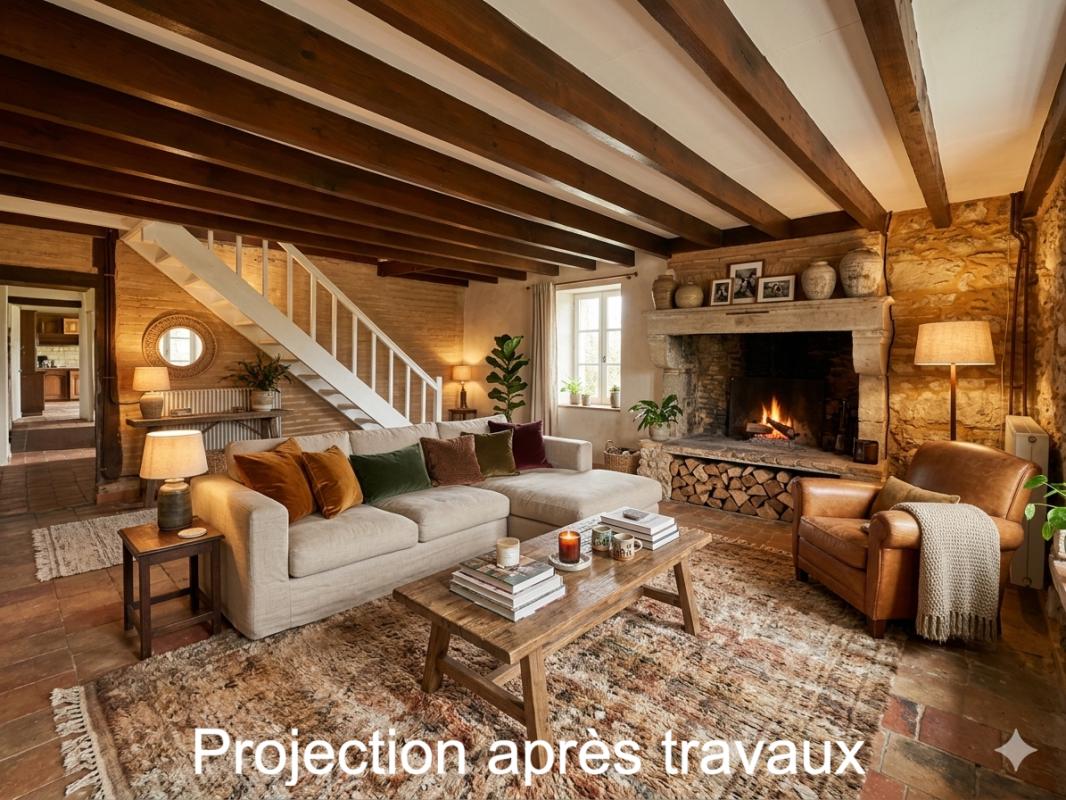 BAZAS Grange en pierre à rénover, possibilité de 2 logements , terrain 1645 m² , fort potentiel 6