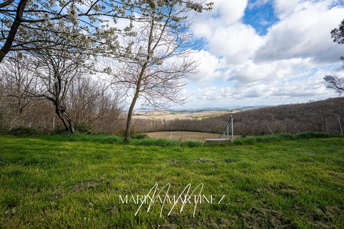 LIMOUX Propriété de caractère en pierre - Domaine avec gîte, terres, forêt et vue panoramique - Proche Limoux 17