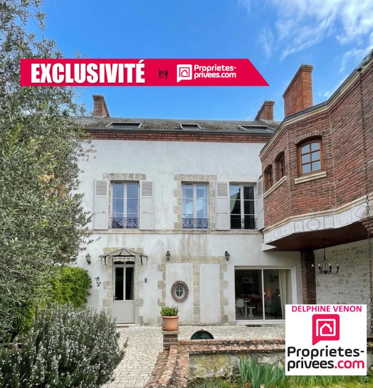 CHATEAUNEUF-SUR-LOIRE Exclusivité - Maison bourgeoise de 225 m² classe énergie C avec double garage et jardin en centre ville de Châteauneuf sur Loire 1