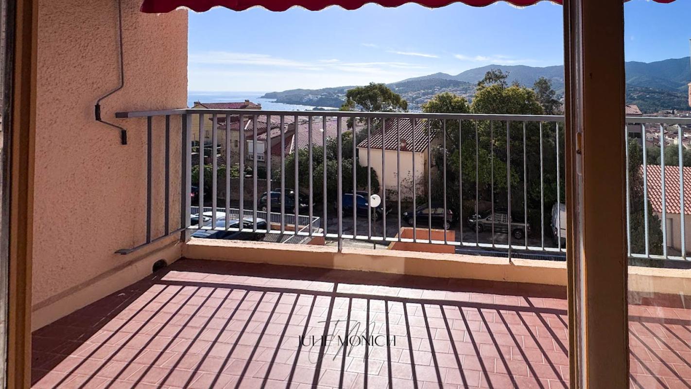 BANYULS-SUR-MER APPARTEMENT VUE MER AVEC BALCON - place de parking, cave 3
