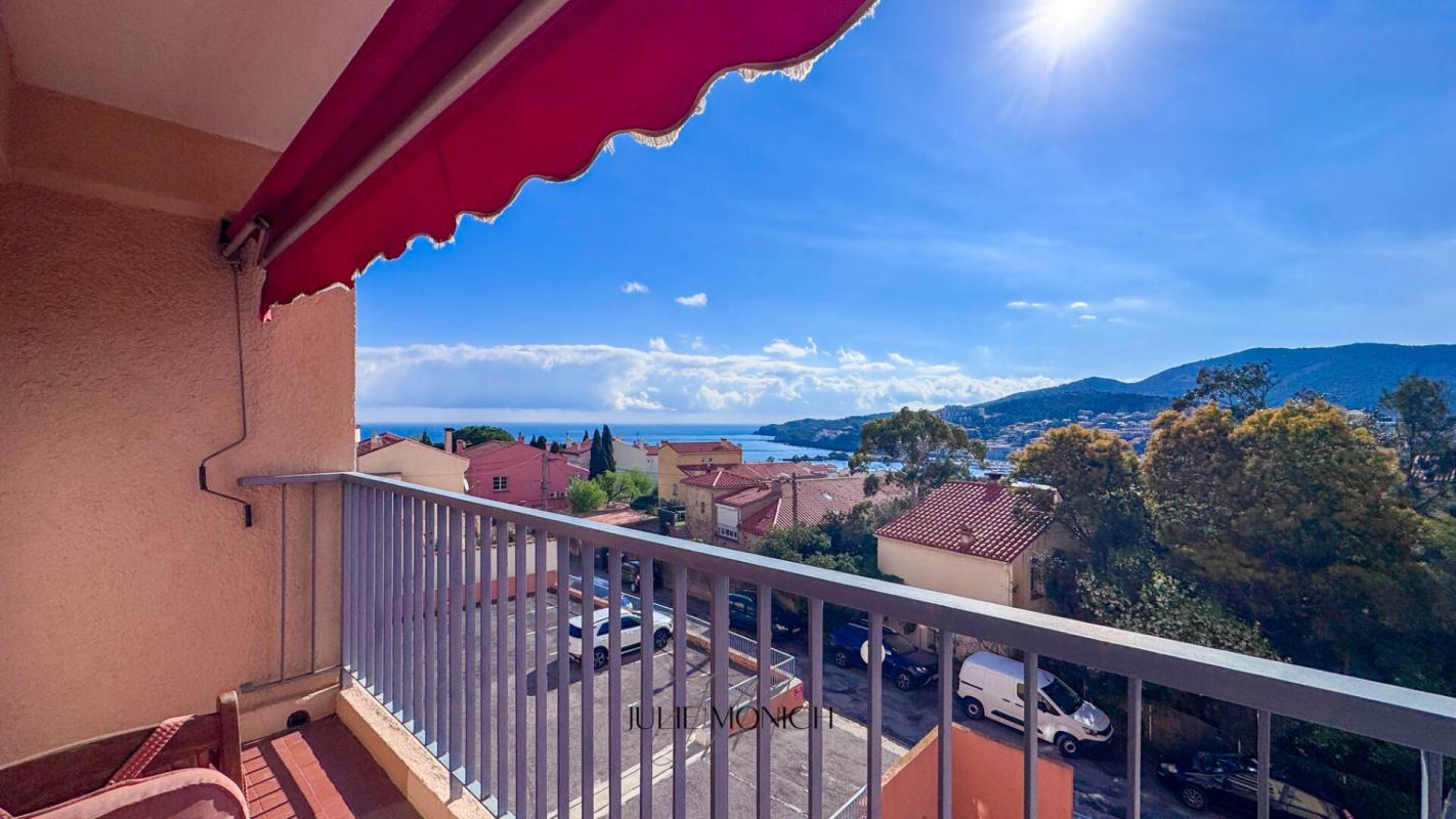 BANYULS-SUR-MER APPARTEMENT VUE MER AVEC BALCON - place de parking, cave 6