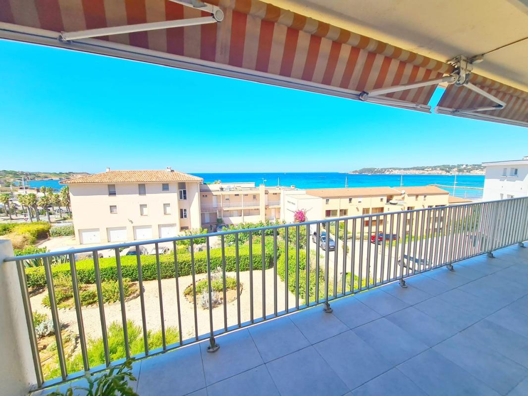 SIX-FOURS-LES-PLAGES APPARTEMENT T3 VUE MER PANORAMIQUE - INVESTISSEMENT PATRIMONIAL 1
