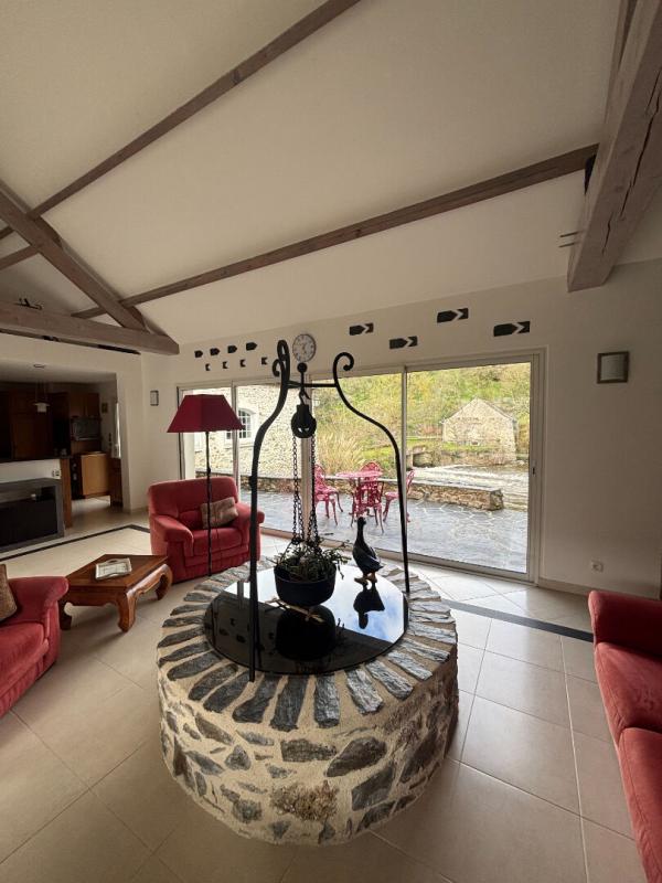 SEGRE Domaine d'exception avec moulin du XVI siècle entièrement rénové, env 330 m² habitables  - 15 hectares avec rivière et étang 11