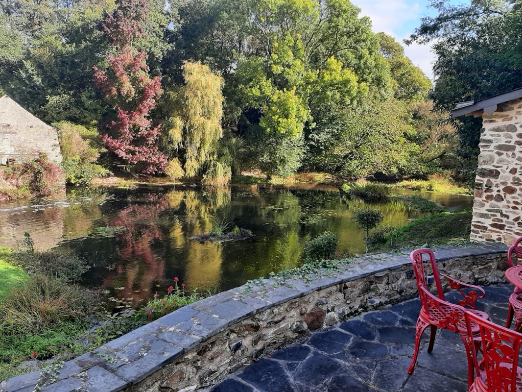 SEGRE Domaine d'exception avec moulin du XVI siècle entièrement rénové, env 330 m² habitables  - 15 hectares avec rivière et étang 17