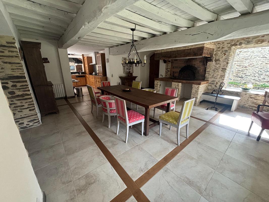 SEGRE Domaine d'exception avec moulin du XVI siècle entièrement rénové, env 330 m² habitables  - 15 hectares avec rivière et étang 8