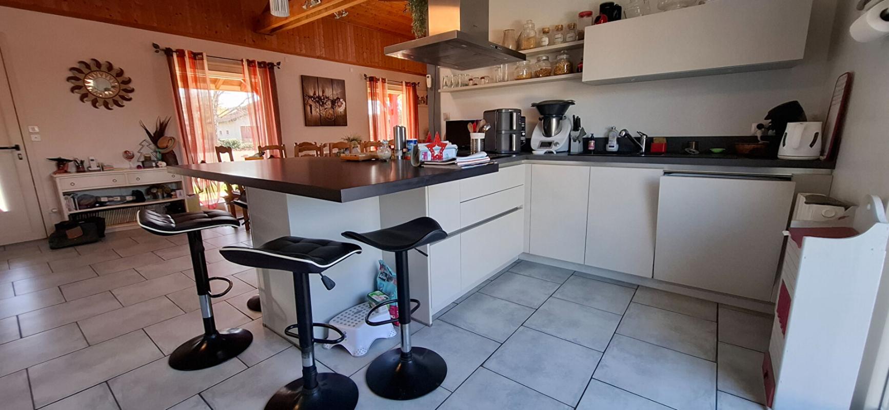 MEILLONNAS Maison Meillonnas plain pied 102 m2 avec piscine 8