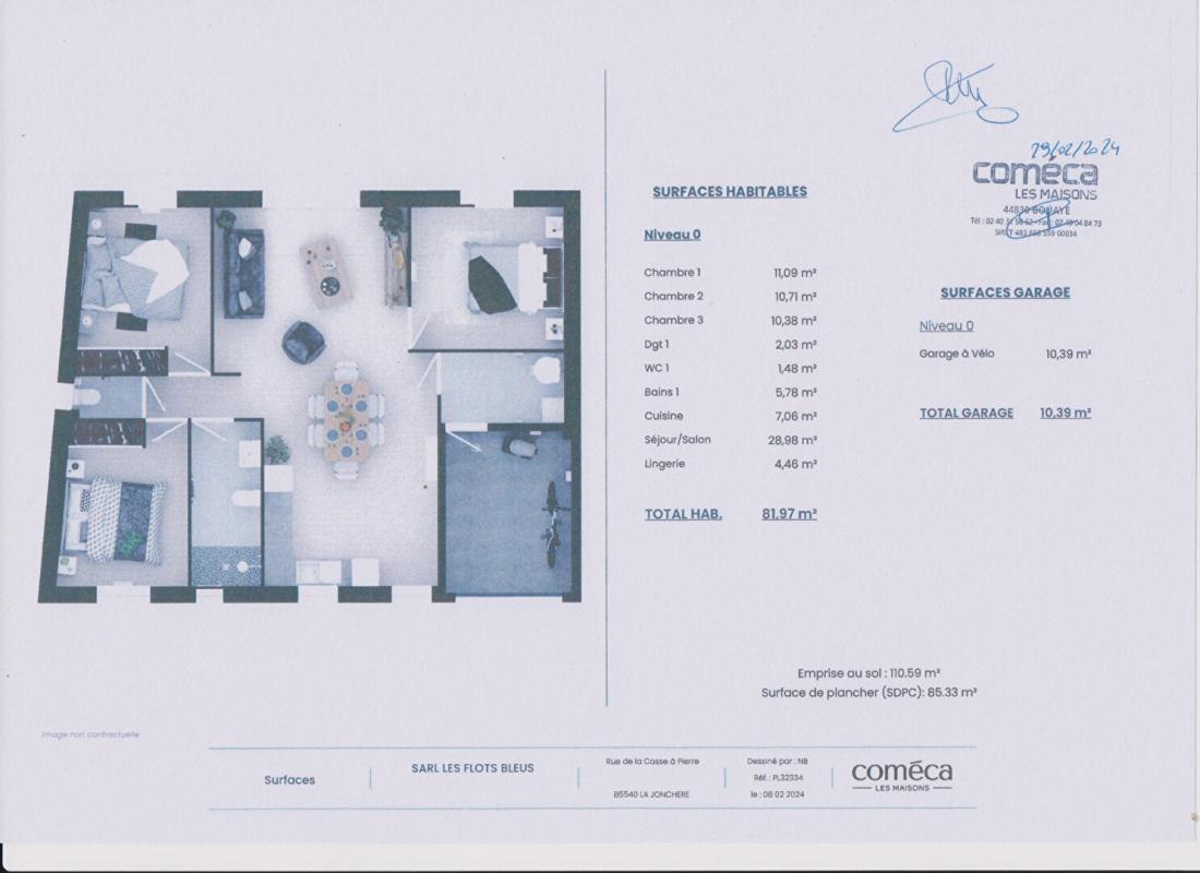 LA JONCHERE Maison La Jonchere 4 pièce(s) 91 m2 2