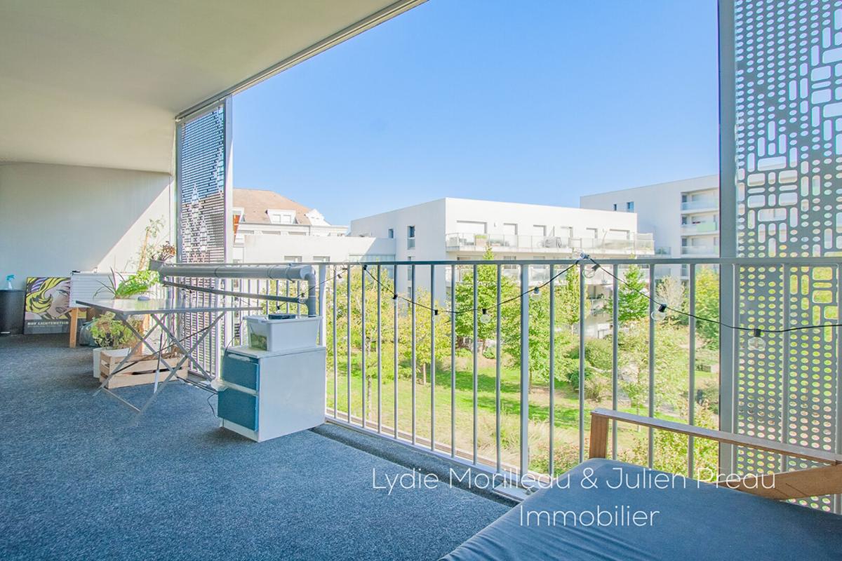 NANTES T3 Résidence Seniors sécurisée - Terrasse 14,5 m² - Vue jardin 1