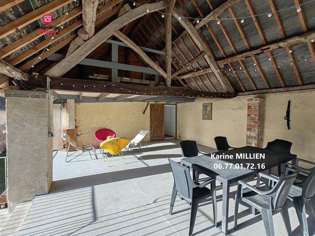 CHERISY CHERISY 28500 Maison de style longère - 1 étage - 4 chambres - Atelier - Terrain - 299000  HAI 15