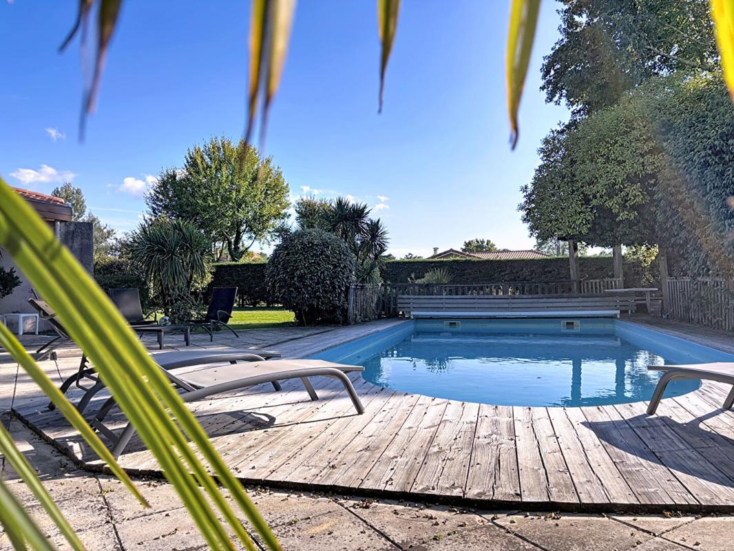 BISCARROSSE Villa 4 chambres plain-pied sur grand terrain divisible, piscine, tennis 17