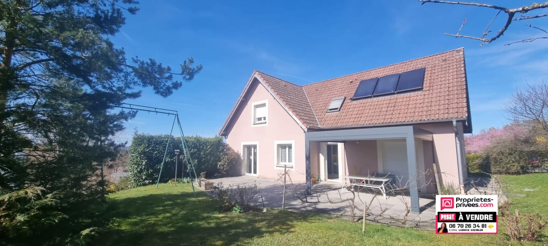 AUDINCOURT GRANDE MAISON LUMINEUSE - DPE : C -  5 CHAMBRES - Environ13 ares 1