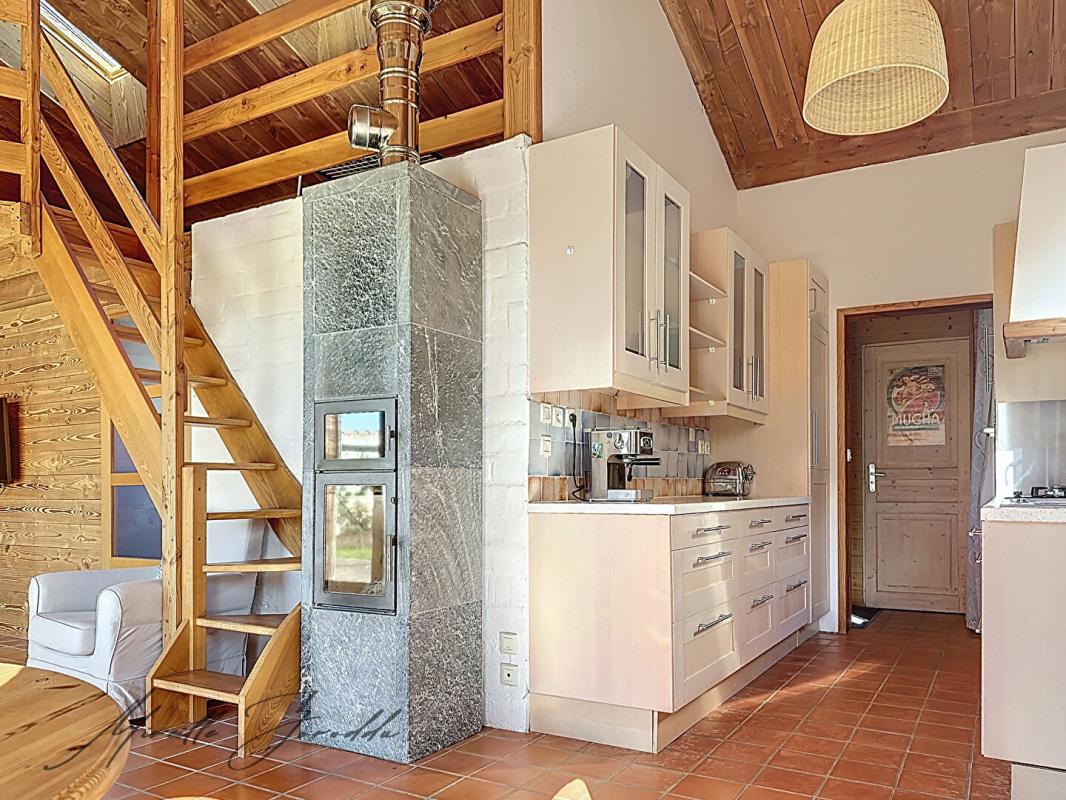 JONQUIERES-SAINT-VINCENT A vendre Maison bois écologique haut de gamme 4 pièces de 70 m² avec garage sur terrain de 320 m² 3