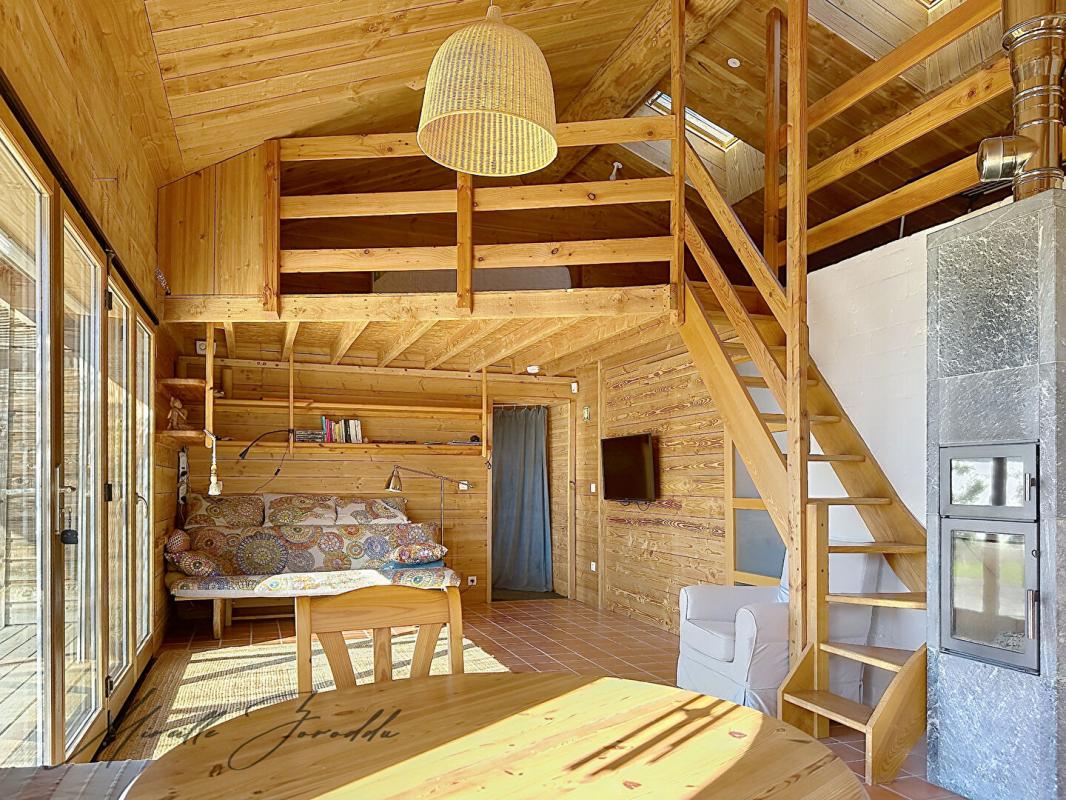 JONQUIERES-SAINT-VINCENT A vendre Maison bois écologique haut de gamme 4 pièces de 70 m² avec garage sur terrain de 320 m² 5